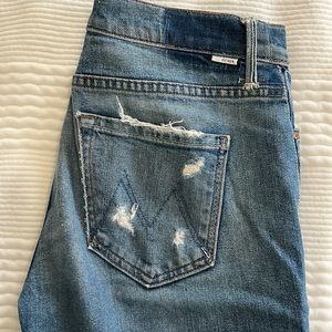 MOTHER Superior Jeans The Flirt Fray